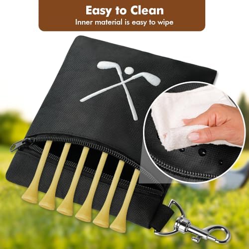 Golf Tee Bag, Waterproof Golf Tee Pouch - Image 5