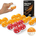 Wear-Resistant Practice Golf Balls, High Visibility by FULLCHOICE