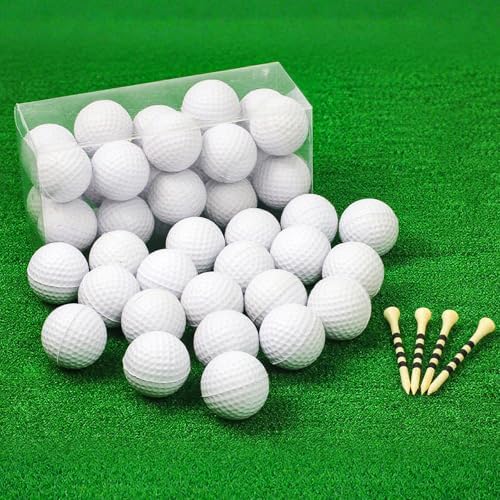 20 Pack Practice Golf Balls, 41mm Foam Golf Balls, Limited Flight Design by Bac-kitchen