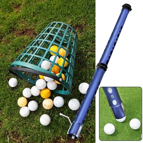 Golfs Balls Collector Tube Pickers Device Pickup Tool Aluminum Pickers Upper - Image 3