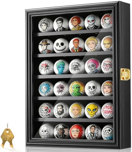 JupDec Golf Ball Display Case Frame by JupDec