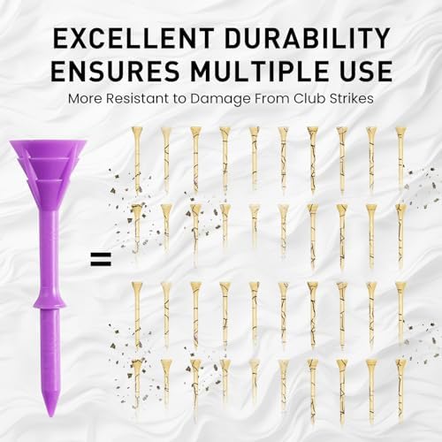 Amy Sport Unbreakable Golf Tees Plastic 3 1/4 inch - Image 3
