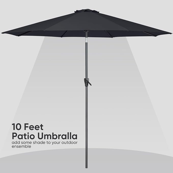Tempera Patio Market Outdoor Table Umbrella - Image 2