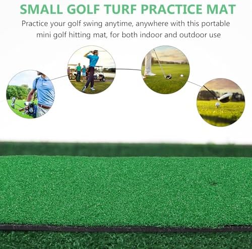 Tofficu Portable Golf Practice Mat 30x60cm - Image 3