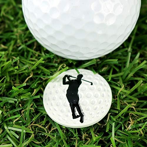 Myartte Creative Golf Ball Marker Soft Enamel Golf Markers 24.4MM Assorted 5 Pcs - Image 6
