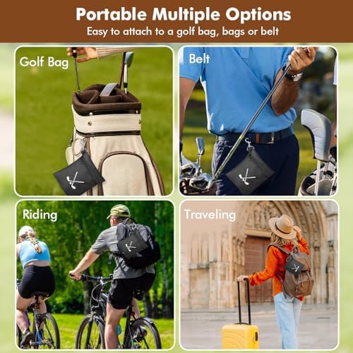 Golf Tee Bag, Waterproof Golf Tee Pouch - Image 6