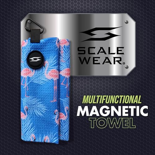 Magnetic Golf Towel 16x24 Waffle Weave - Image 4