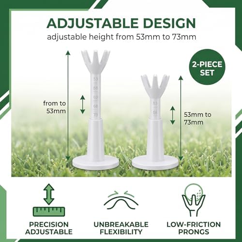 Golf Simulator Tees, Golf Mat Tees, Indoor Golf Tees, Simulator Golf Tees - Image 2