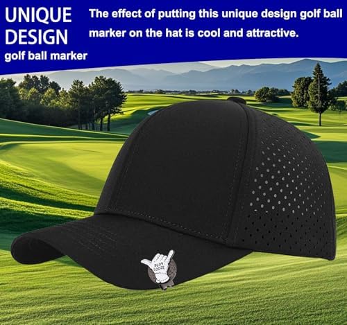 Adhere Golf Ball Markers Personlized Colourful Diamond Logo - Image 3