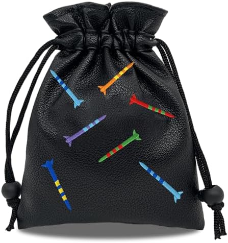 Skull Golf Valuables Pouch Bag - Image 2