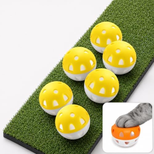 Wear-Resistant Practice Golf Balls, High Visibility - Image 7