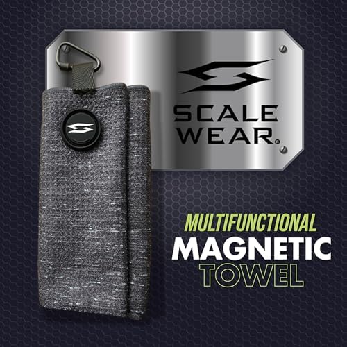 Magnetic Golf Towel 16x24 Waffle Weave - Image 3