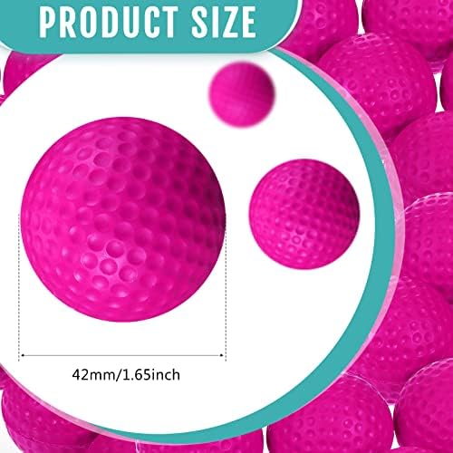 Junkin 24 Pcs Foam Golf Balls Practice Realistic Feel - Image 2