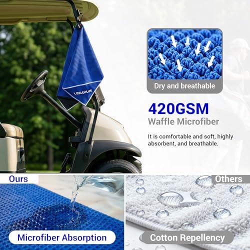 4-in-1 Magnetic Golf Towel - Image 5