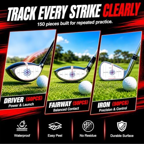 Golf Impact Tape, Golf Training Aid - Image 4