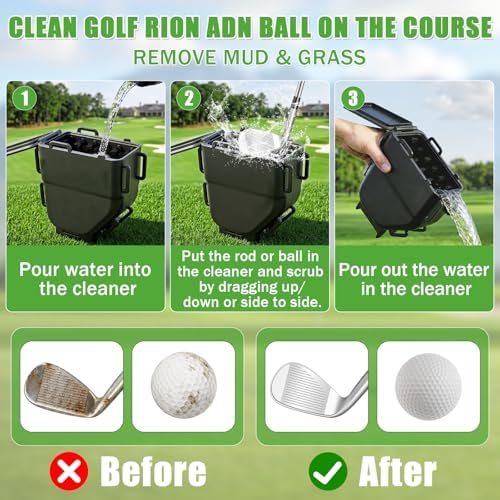 Golf Cart Ball Washer & Club Cleaner - Image 4