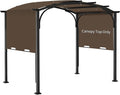 slashome 200" x 103" Pergola Replacement Canopy, Fits L-PG152PST-B, Coffee | by SLASHOME