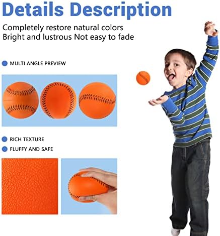 Soft Baseballs, Foam Training Baseball 12 Pack - Image 4