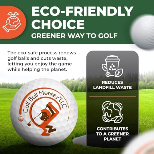 Golf Ball Monkey Recycled Golf Balls - Image 3
