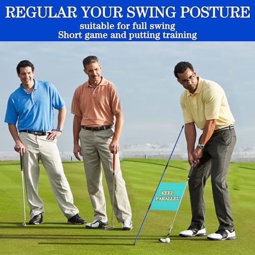 Seticek 2 Pack 48" Golf Alignment Sticks, - Image 6