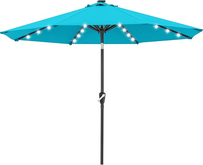 ABCCANOPY Solar Led Patio Umbrella by ABCCANOPY