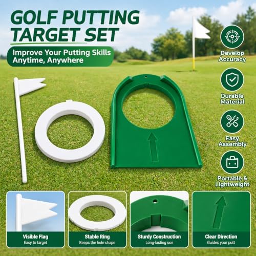 Golf Putting Cup with Flag - Image 5