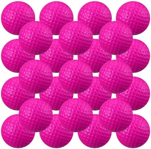 Junkin 24 Pcs Foam Golf Balls Practice Realistic Feel by Junkin