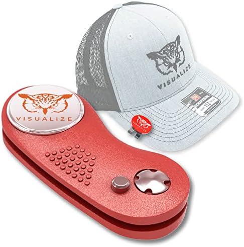 VISUALIZE Elite Switchblade Golf Divot Repair Tool Set by VISUALIZE