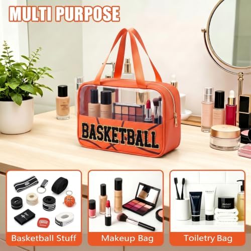 Basketball Makeup Bag, Basketball Gifts - Image 5