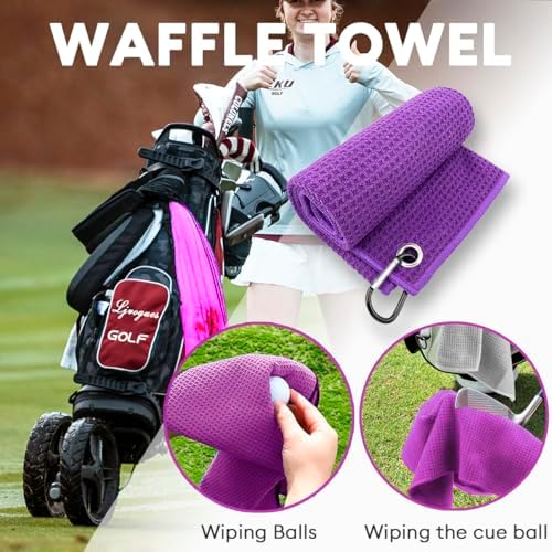Golf Club Cleaning Kit 5-in-1 Golf Accessories Kits Must Have Golf Accessories - Image 3