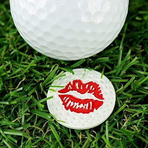 Myartte Creative Golf Ball Marker Soft Enamel Golf Markers 24.4MM Assorted 5 Pcs - Image 2