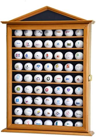 63 Golf Ball Designer Display Case Cabinet by SFDisplay