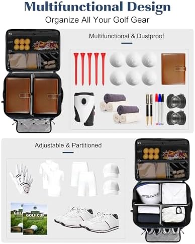 Golf Trunk Organizer, 2-Layer Storage - Image 2
