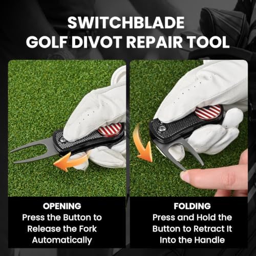 FINGER TEN Golf Divot Repair Tool & Ball Marker - Image 3