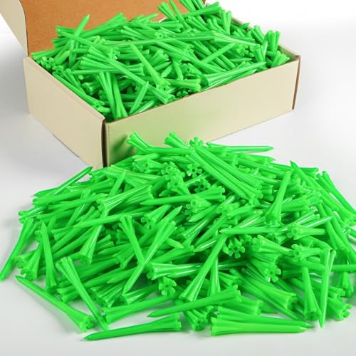 FINGER TEN Golf Tees Plastic Unbreakable by FINGERTENSport