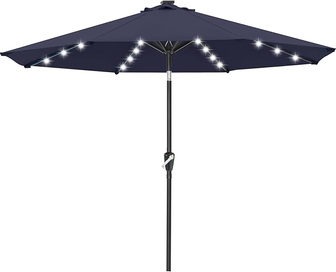 ABCCANOPY Solar Led Patio Umbrella by ABCCANOPY