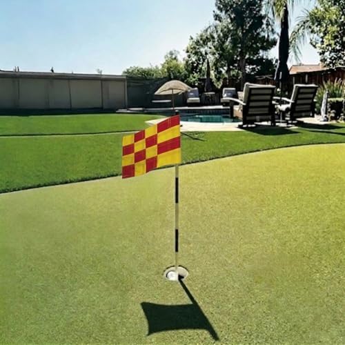 AZCOVER 3 Pack Checkered Golf Flag 8x6 Inch - Image 6