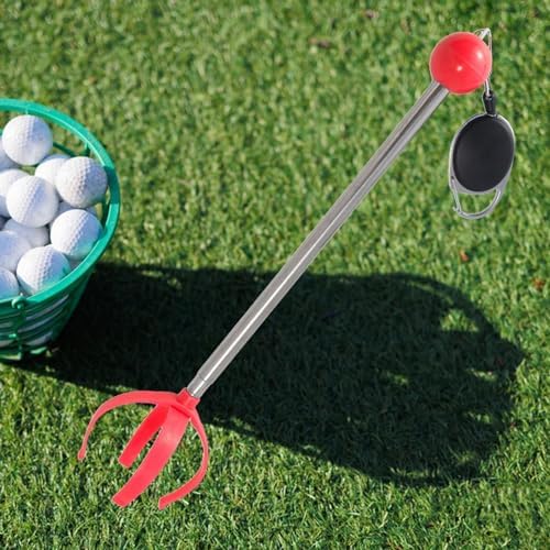 Park Golf Ball Retriever Portable Golf Ball Picker Compact Clamp Grabber Tool - Image 5