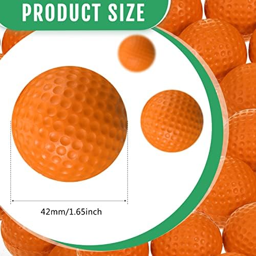 Junkin 24 Pcs Foam Golf Balls Practice Realistic Feel - Image 2