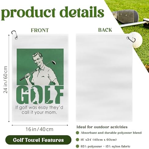 Funny Golf Towels for Men - Image 2