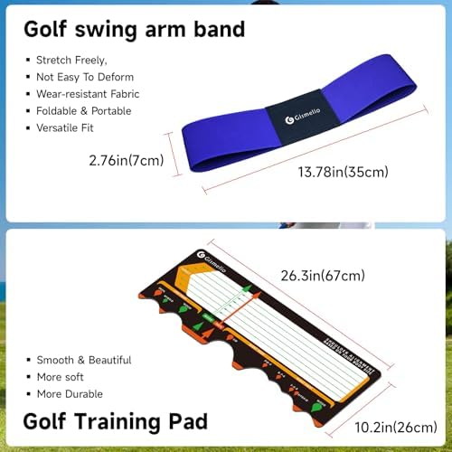 Golf Training Mat for Beginners | Posture Assistance and Entry-Level Stance - Image 4