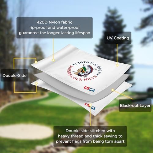 2026 U.S. Tour Mini Golf Flag, 6 x 8 in - Image 3