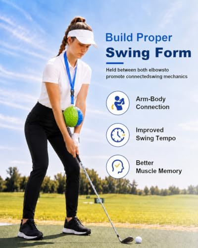 Golf Training Ball Between Arms, The Connector Golf Training Aids - Image 2
