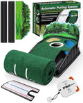 Golf Putting Green Indoor Practice Mat 9ft Set by Unknown