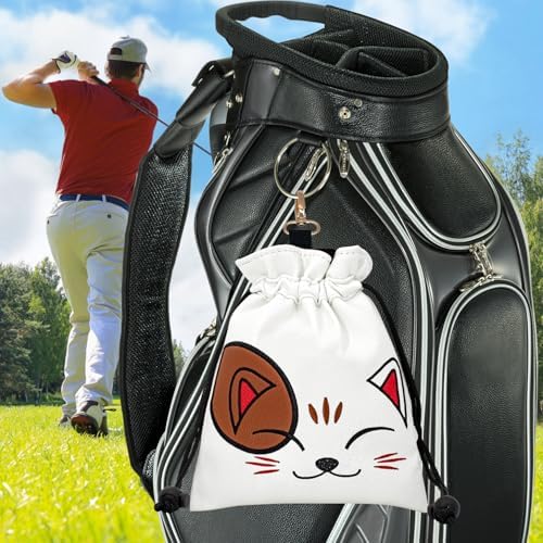 Skull Golf Valuables Pouch Bag - Image 5