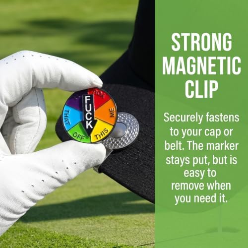 Golf Ball Marker Hat Clip, Golf Accessories - Image 3