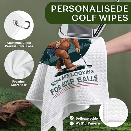 Funny Golf Towel Not All Who Wander are Lost - Image 3