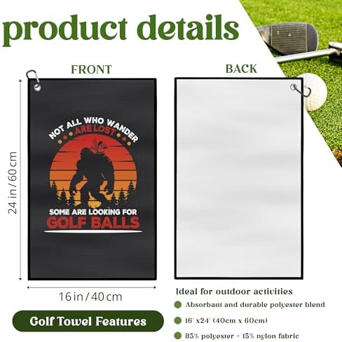 Funny Golf Towels for Men - Image 2