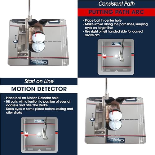 EyeLine Golf Putting Mirror, Circuit Trainer, Portable Putting Alignment - Image 3