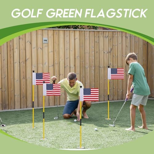 Meooeck 3 Pack Golf Flag Cup Set - Image 5
